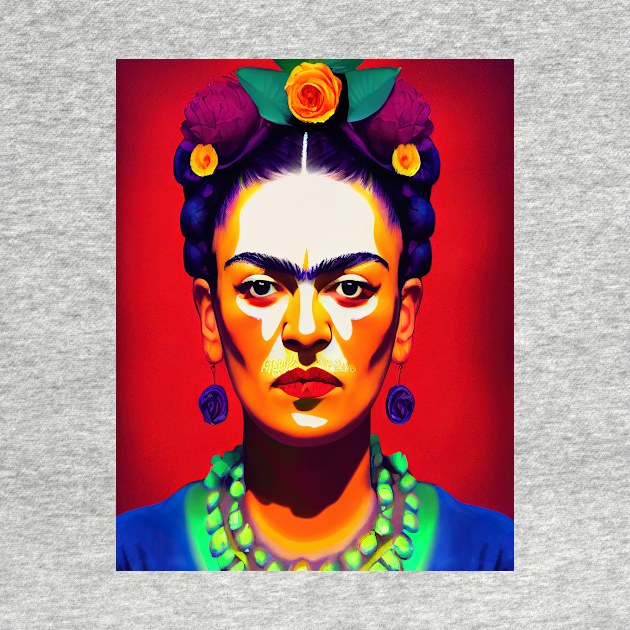 Frida Kahlo Hallowee T-Shirt by ComicsFactory